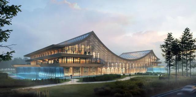 中式建筑遇上狮城元素济南起步区鹊华中和苑主体施工完成80%(图1)