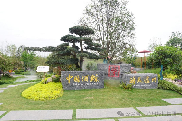 九游体育网站：酒城魅力绽放蓉城——“泸州园”斩获成都世界园艺博览会双奖荣誉(图4)