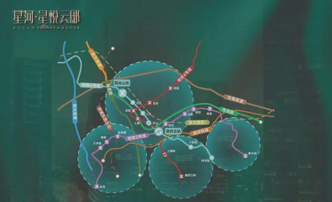 星河星悦云邸定位为中高端住宅项目。从其建筑规划、园林设计(图10)