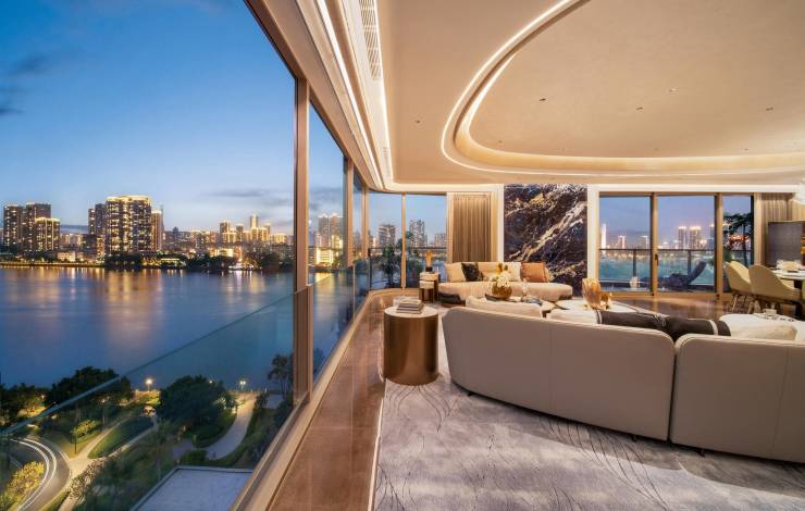 一江两岸珠江顶藏!保利珠江天悦使用率超100%一层一户新规顶豪上新(图1)