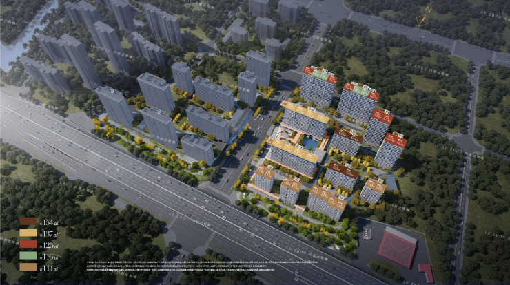 九游体育：合肥招商庐州致敬项目户型图-学区(图2)